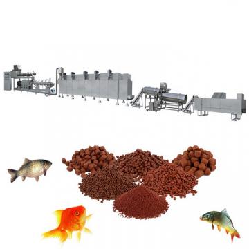 Floating Fish Food Processing Line / Catfish Feed Pellet Making Extruder Machine